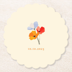 Sondertermin Sommer Mohn Untersetzer