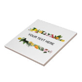 Sondertext für Zitronen und Obst Fliese (Seite)