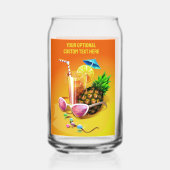 Sondertext Tropical Drinks Dosenglas (Rückseite)