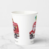 Sondertext von Ice Creme Truck Pappbecher (Links)