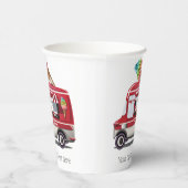 Sondertext von Ice Creme Truck Pappbecher (Rechts)