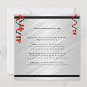 Sonderveranstaltung "Black Red Balloons" Einladung (Rückseite)