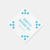 Sonderveranstaltung "Blue Polka-dot" Serviette (Ecke)