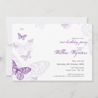 SONDERVERANSTALTUNG ERSUCHT:: Schmetterlinge 3L Einladung