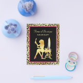 Sonderveranstaltung für die Print-Boutique in Rosa Flyer (Einzeln)