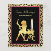 Sonderveranstaltung für die Print-Boutique in Rosa Flyer (Vorne)