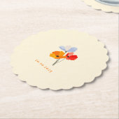 Sonderveranstaltung Sommermohn Untersetzer (angewinkelt)