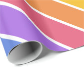 Sonderverpackungspapier für Regenbogenfarben Geschenkpapier (Rolleneckpunkt)