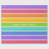 Sonderverpackungspapier für Regenbogenfarben Geschenkpapier (Flach)