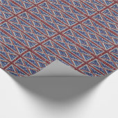 Sonderverpackungspapier mit Britischen Farben Geschenkpapier (Ecke)