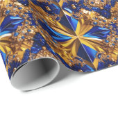 Sonderverpackungspapier mit Schweden Farben Geschenkpapier (Rolleneckpunkt)