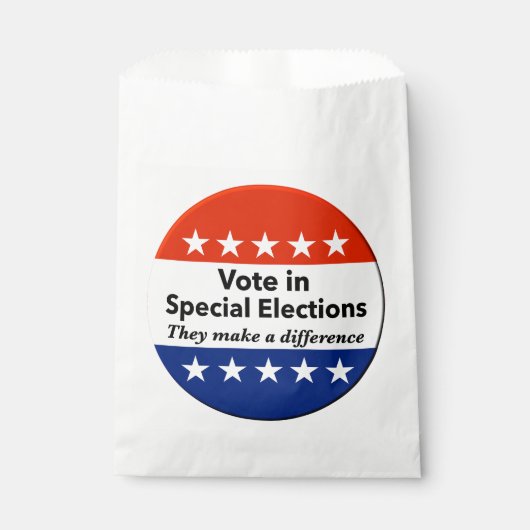 Sonderwahlen abstimmen geschenktütchen (Vorderseite)