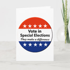 Sonderwahlen abstimmen karte