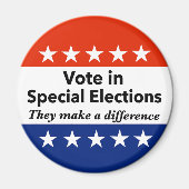 Sonderwahlen abstimmen magnet (Vorne)