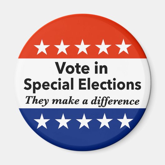 Sonderwahlen abstimmen magnet (Vorne)