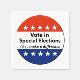 Sonderwahlen abstimmen serviette