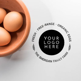 Sonderwerbung für eine Familie mit Logo Gummistempel