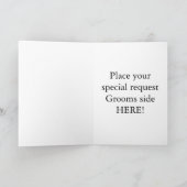 Sonderwunschgroom Einladung (Innenseite)