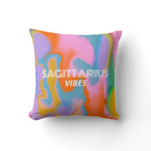 Sonderzeichen farbenfroh, modernes Kissen