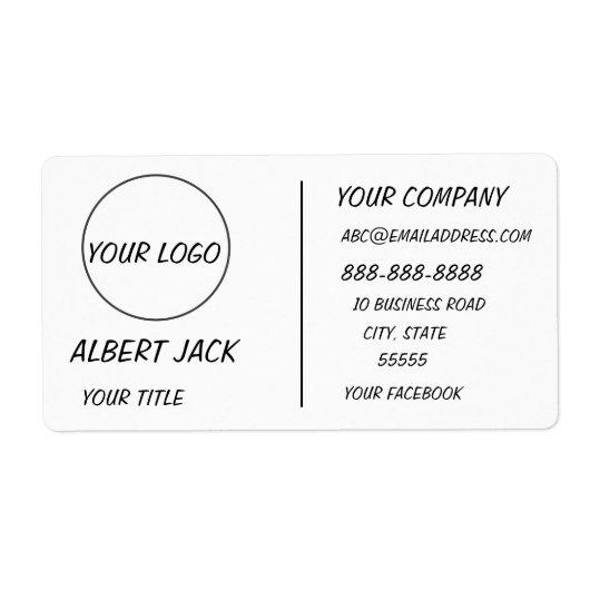 Sonderzeichen Modern weiß oder Beruflich (Vorne)