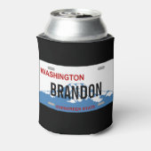 Sonderzulassungsschild in Washington kann kühler w Dosenkühler (Kanne Rückseite)