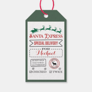 Sonderzustellung Geschenkanhänger von Santa Nord