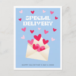 Sonderzustellung Hearts Umschlag Valentinstag Postkarte