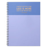 Sondheim-Notebook | LILA Notizblock (Vorderseite)