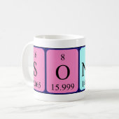 Sondra Periodenname Tasse (Vorderseite Links)