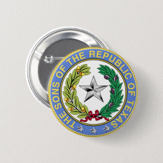 SONEN DER REPUBLIK TEXAS BUTTON (Vorne & Hinten)