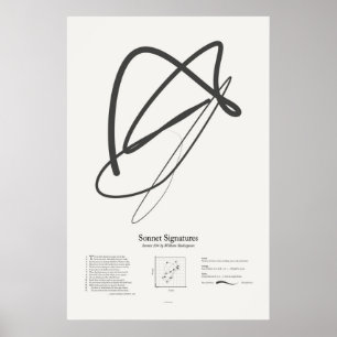 Sonett-Signaturen: Sonett 104 Poster