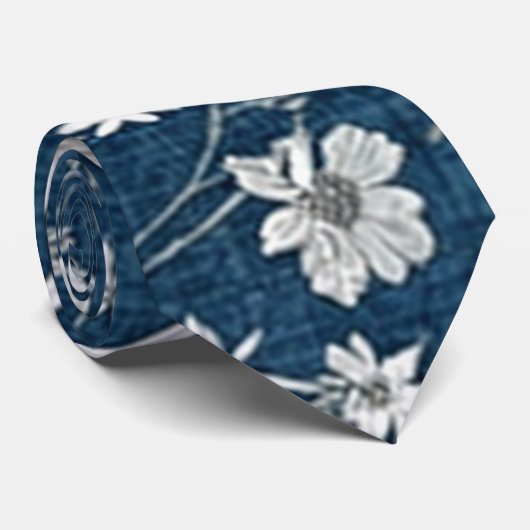 Sonetto Floral Krawatte (Gerollt)