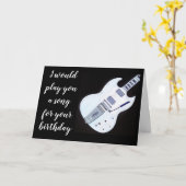 SONG **70. GEBURTSTAGSKARTE** Karte NICHT SPIELEN (Gelbe Blume)