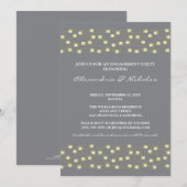 Song-Anhänger-Einladung (grau) Einladung (Vorne/Hinten)