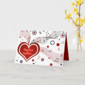 Song aus meinem Herzen - Karte (Gelbe Blume)