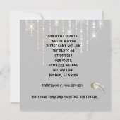 Song Bird Birthday Invite Karte (Rückseite)