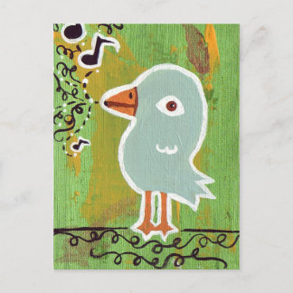 Song Bird Postkarte