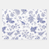Song Bird Toile Geschenkpapier Set (Vorderseite 3)