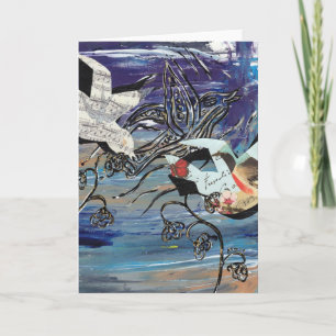 Song Birds Grußkarten Karte