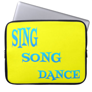 Song Dance Art Laptop Sleeve