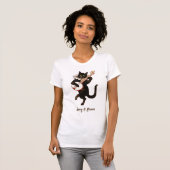 Song & Dance musikalisches T-T-Shirt T-Shirt (Vorne ganz)