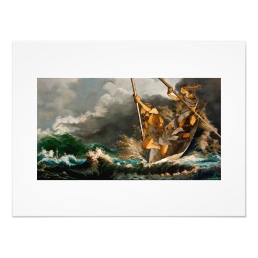 SONG-Foto FÜR EINWANDERER Fotodruck (Vorne)