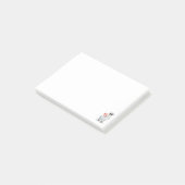 Song No drama Llama Tierwelt Lover Phantastisch Fu Post-it Klebezettel (angewinkelt)