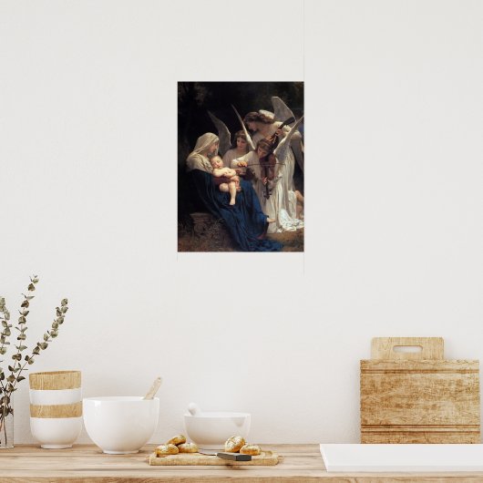 Song of Angels Poster by the Master Bougeureau (Küche)