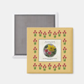 Song of Solomon 2:12 Magnet (Vorderseite/Rückseite)