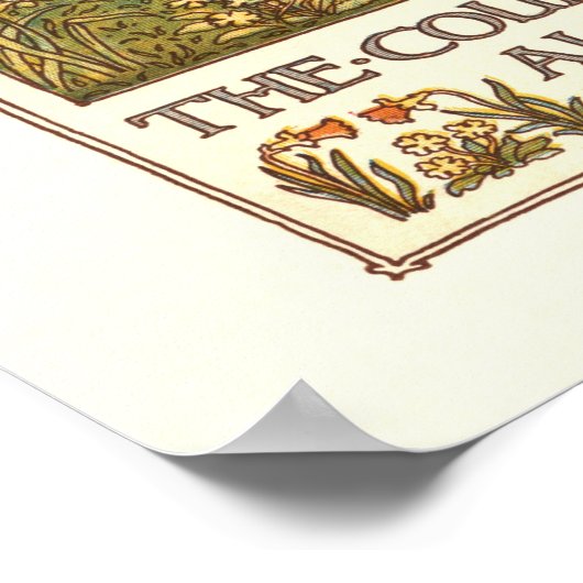 "Song of Spring" Poster (Ecke)