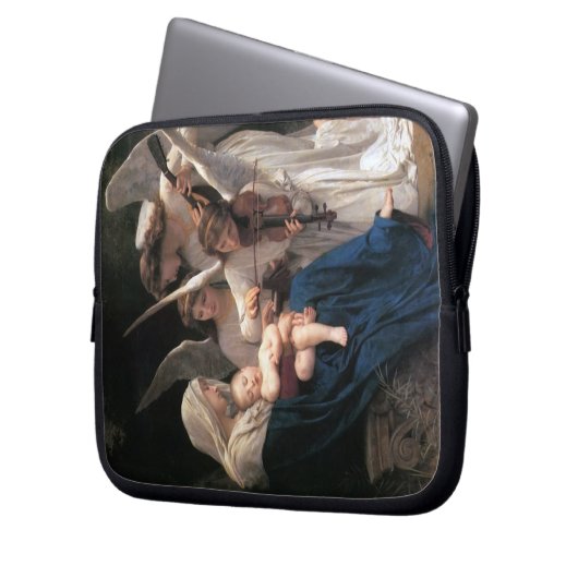 Song of the Angels (1881) by Bouguereau Laptopschutzhülle (Vorderseite Links)