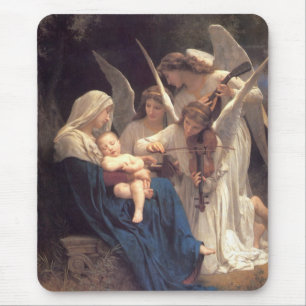 Song of the Angels (Vintage Art) Mousepad