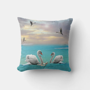 Song Of The White Swan Kissen
