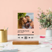 Song Plaque Jubiläum Couple Memento Acrylschild (Hochzeit)